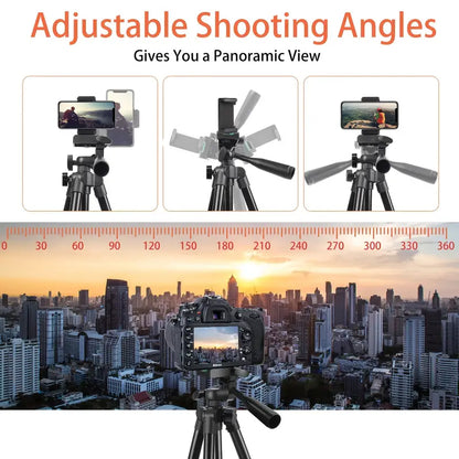 ZOMEI Wireless Mobile Tripod, Lightweight 127.0 cm Adjustable Travel Video Tripod