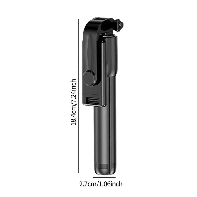 Wireless Remote Selfie Stick Tripod, Stainless Steel