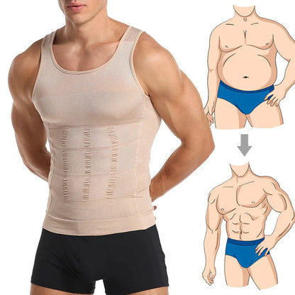 Slim and Lift Men Slimming Body Shaper Vest for Summer & Winter