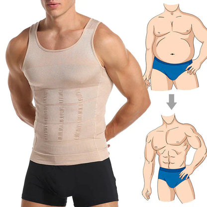 Slim and Lift Men Slimming Body Shaper Vest for Summer & Winter